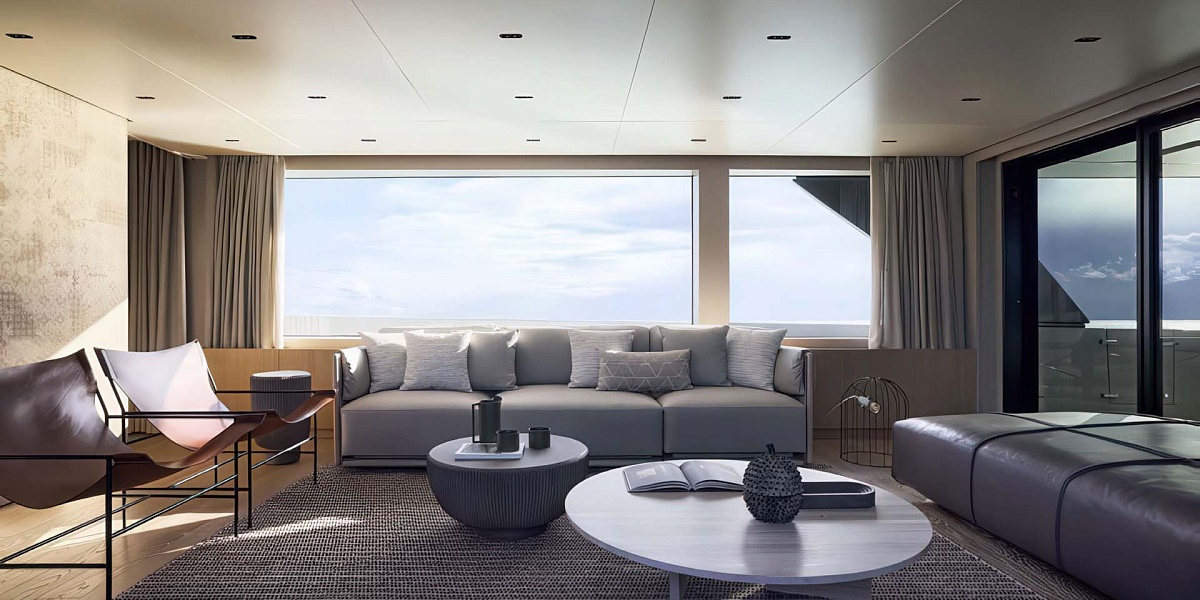 Аренда мега яхты Sanlorenzo SL86A ALMA BLU в Италии и Сардинии